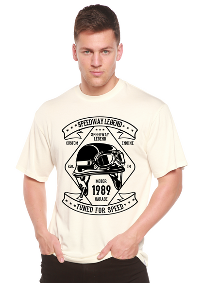 Speedway Legend men's bamboo graphic T-shirt – view 2