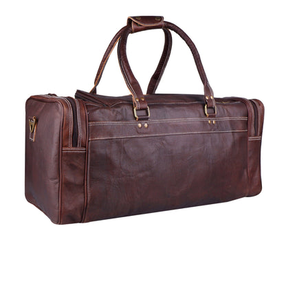 Baxter Vintage Duffel by Classy Leather Bags