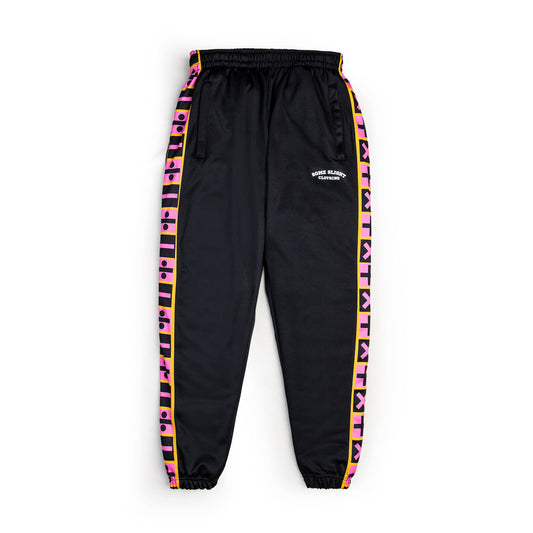 Trish performance joggers with sublimated side stripe