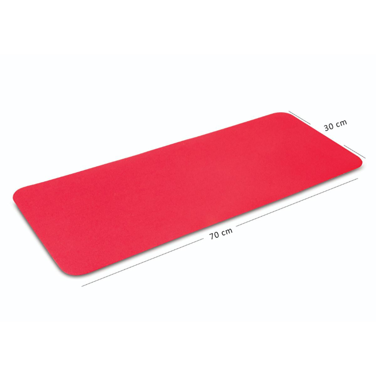 Addison Gaming Mouse Pad: Extra Large Red Non-Slip Extended Mat (27.5x11.8 in) for Enhanced Precision & Comfort by Beauty Care Bag