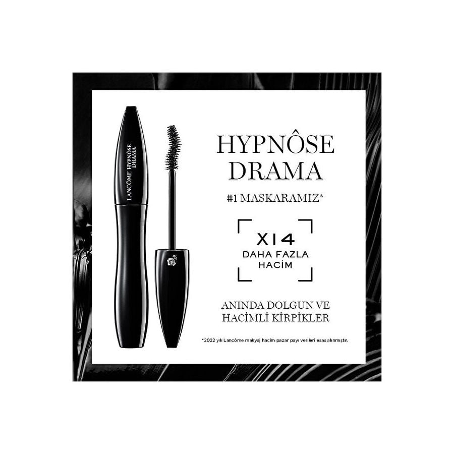 Lancome Hypnose Drama Mascara Instant Volume 01 Black 6.5ml by Beauty Care Bag