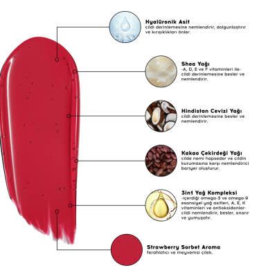 Cream Co. Strawberry Sorbet lip balm – view 6