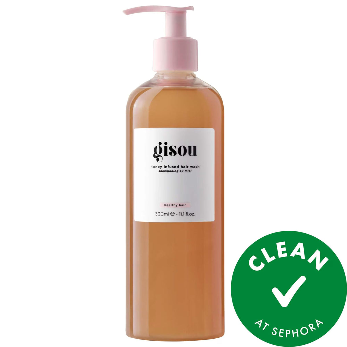 Gisou honey infused hair wash shampoo