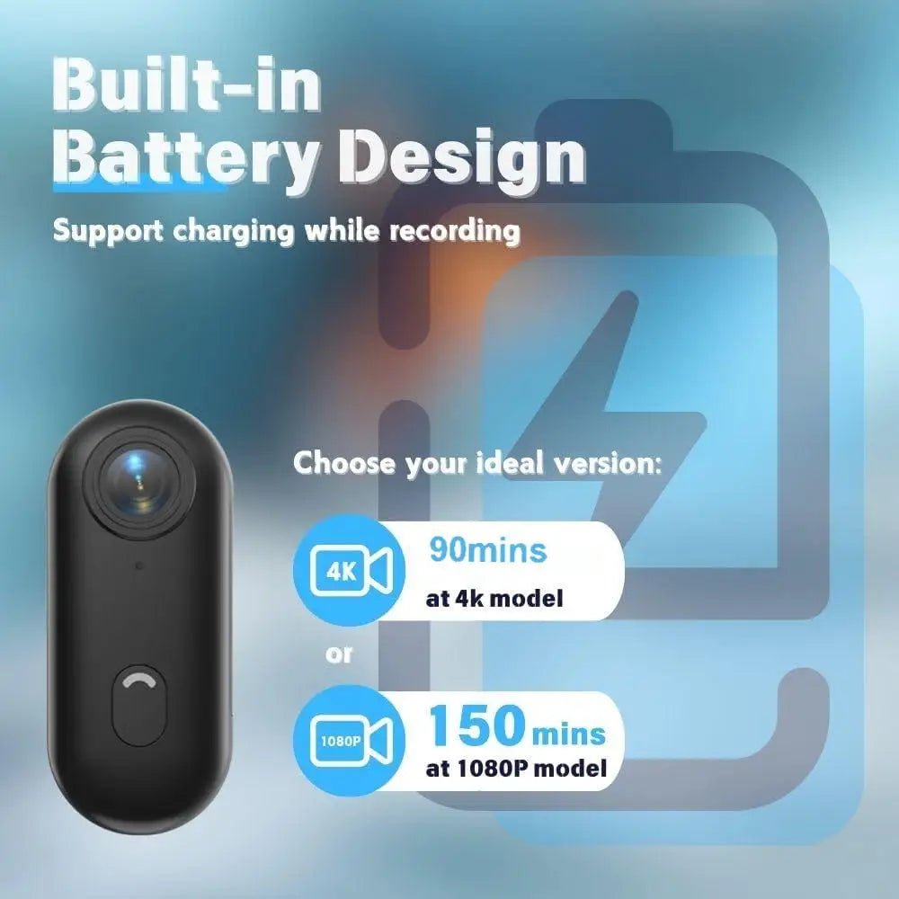 4K Mini Vlog Camera with WiFiMini CameraTorqelo.com