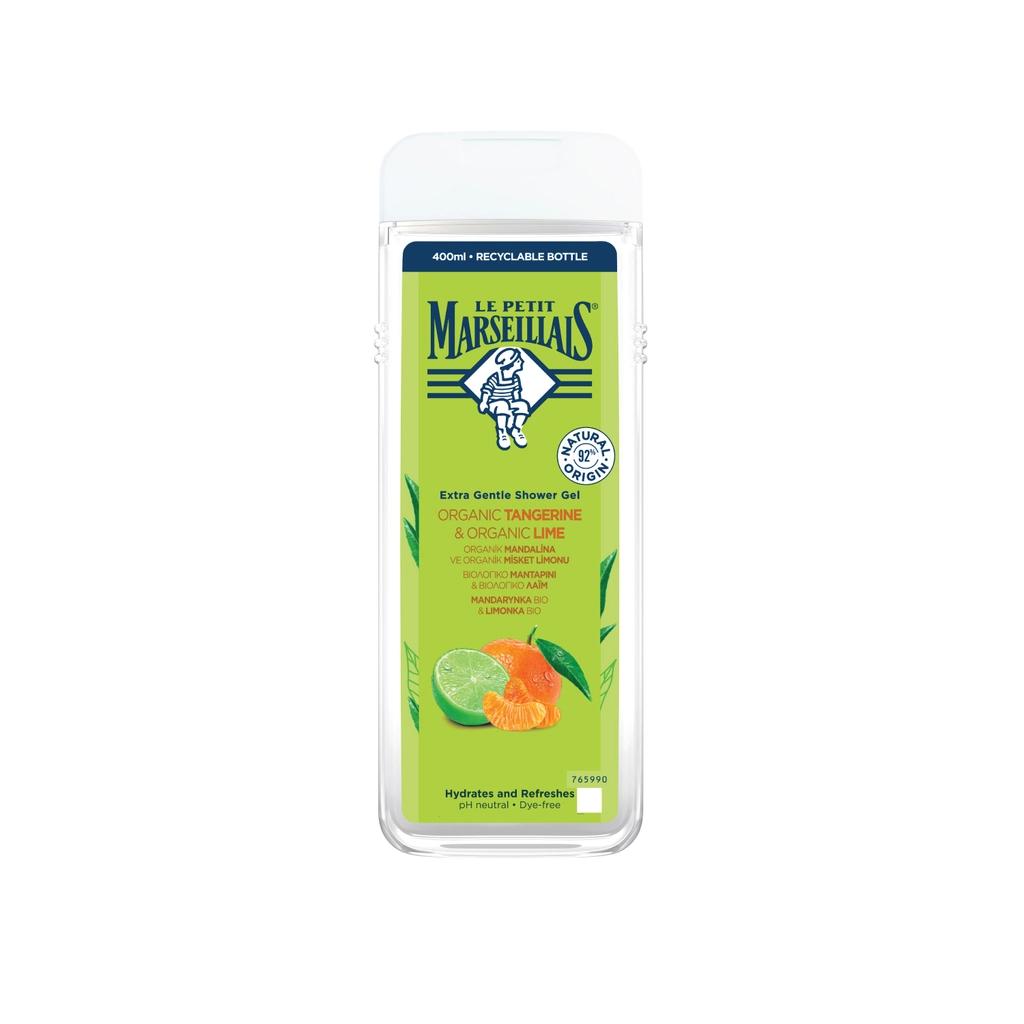 Le Petit Marseillais Organic Mandarin & Lime Shower Gel 400 ml by Beauty Care Bag