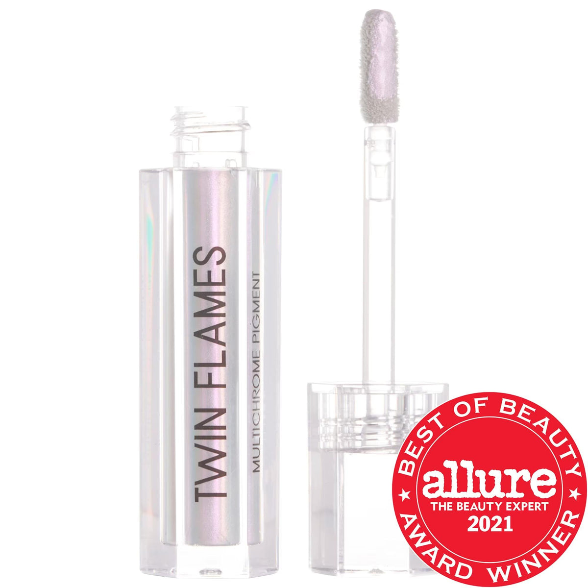 Twin Flames High-Impact Liquid Eyeshadow: Dual Chrome, Vegan, Cruelty-Free, Long-Lasting Color Shift for Eyes, Lips, & Cheeks - Allure Best of Beauty by Beauty Care Bag