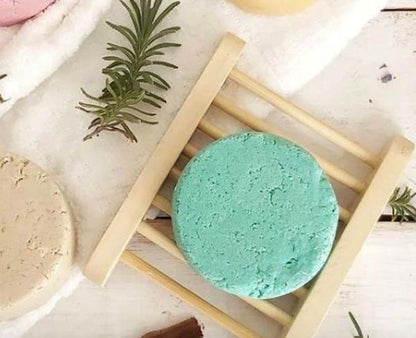 BeNat natural bamboo soap and shampoo bar dish, view 2