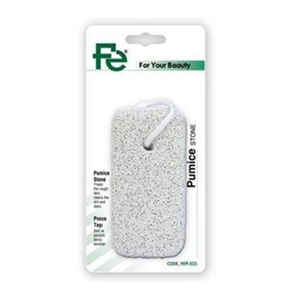 Fe Foot Stone/Pumice Stone for Heel Care - Exfoliating & Cleansing Foot Care Tool by Beauty Care Bag