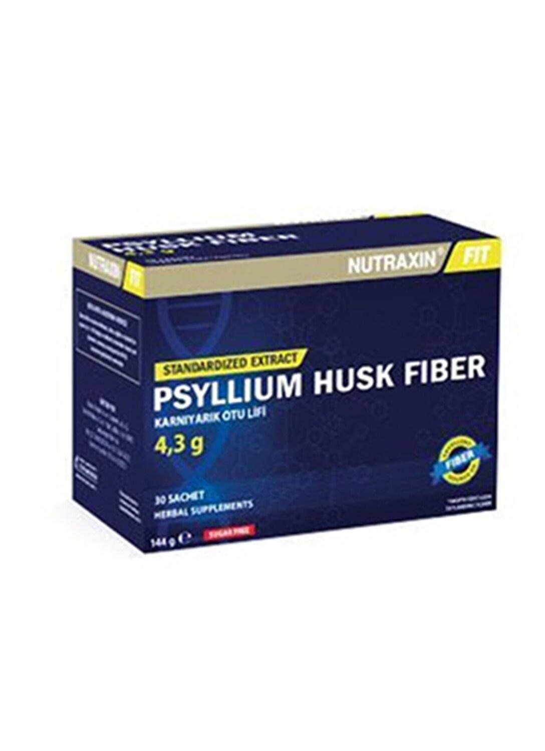 Nutraxin Psyllium Husk Fiber 30 Sachets - Natural Digestive Health Support & Constipation Relief Supplement by Beauty Care Bag