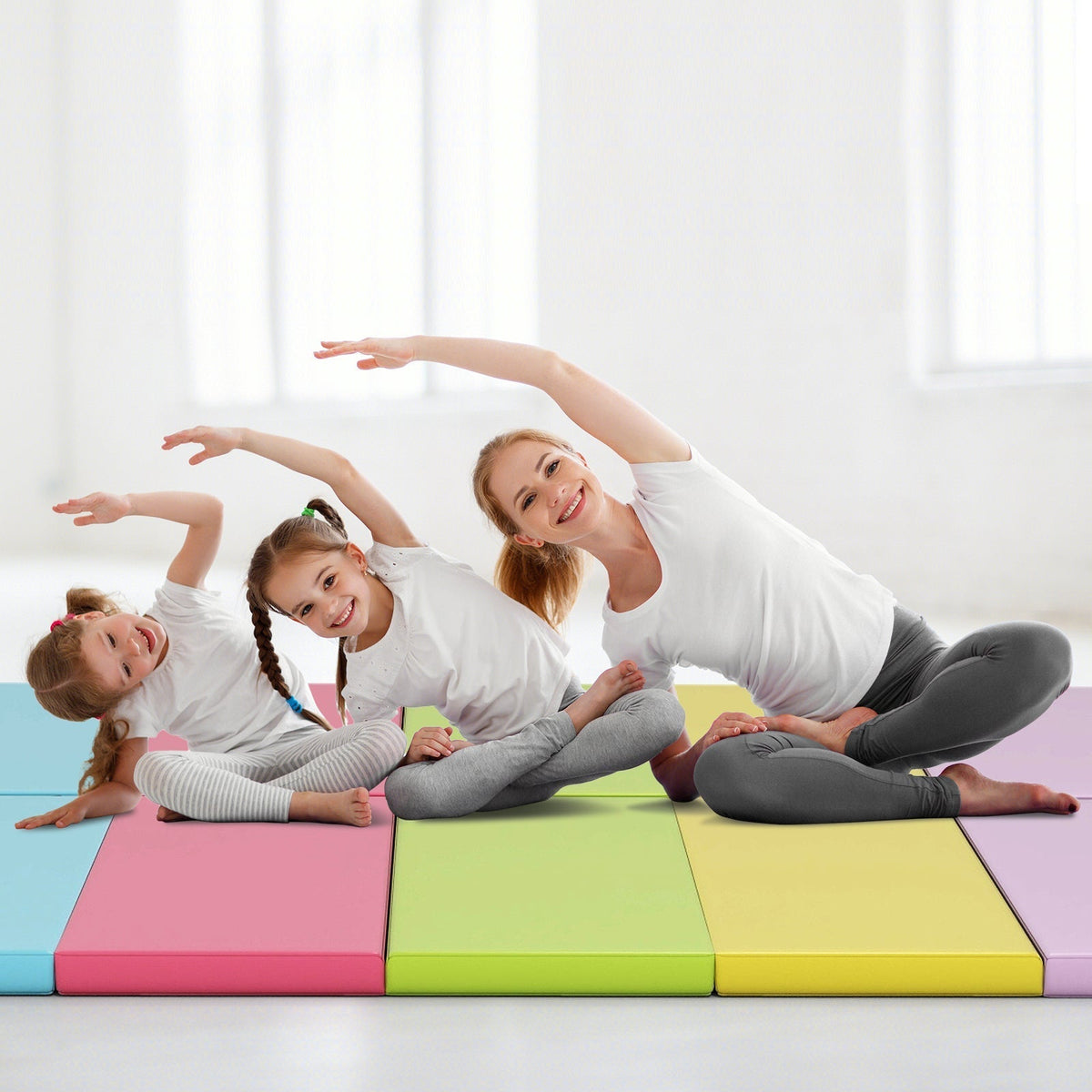 5-panel folding gymnastics mat by GBruno Store, view 14