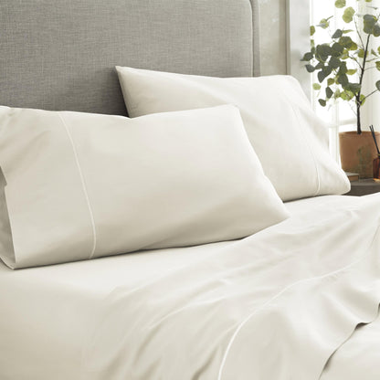 500 TC Sateen Flat Sheets by Whisper Organics
