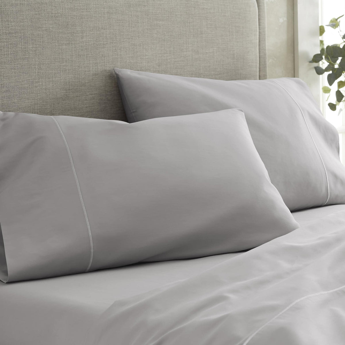 500 TC Sateen Pillowcase Set by Whisper Organics