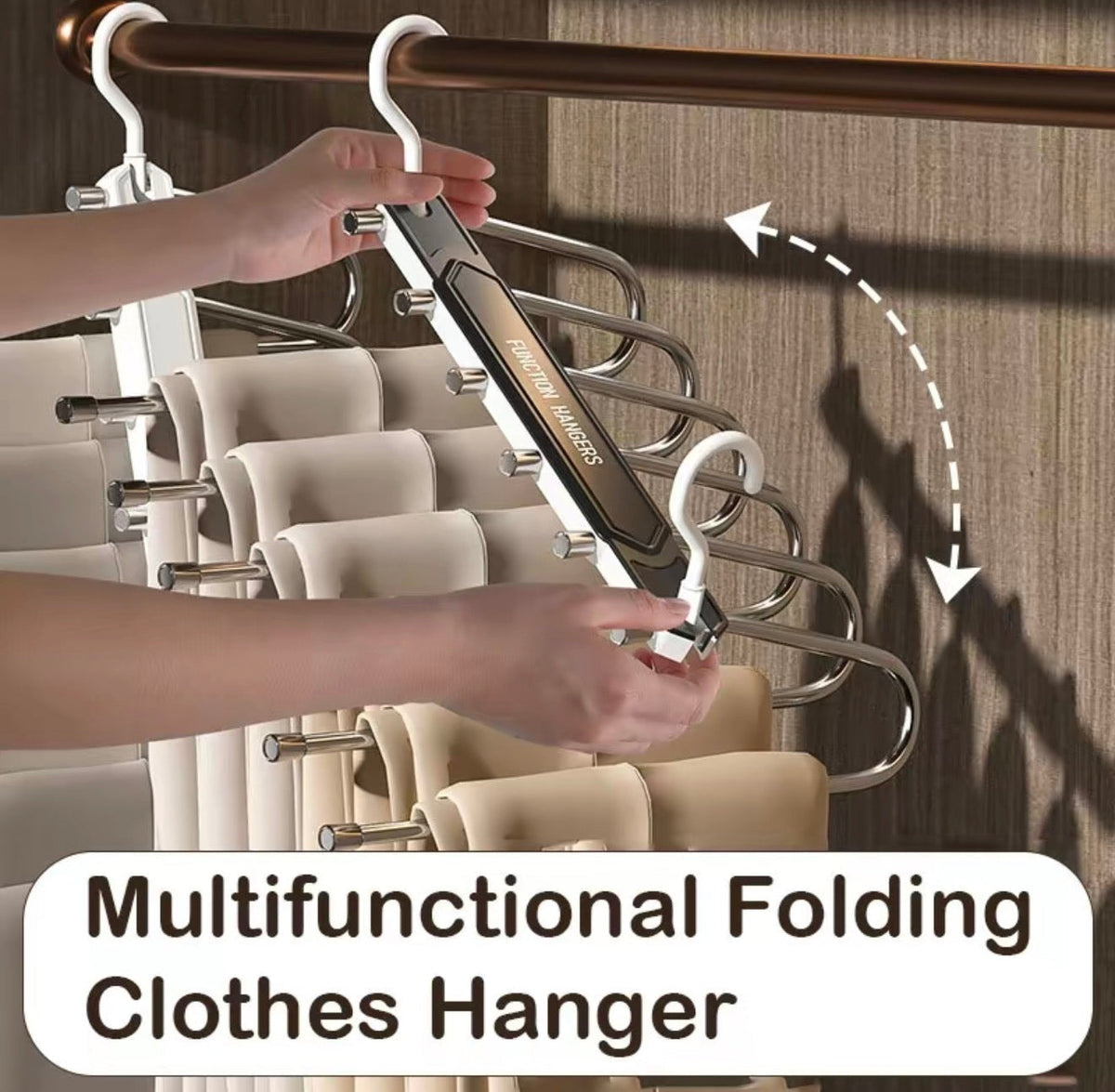 FoldSpace Pants Hanger by V.I.P Digital Presence