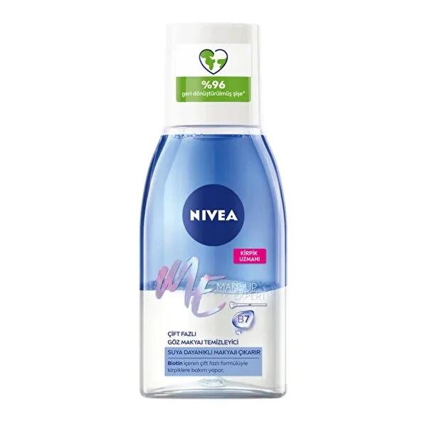 NIVEA Make Up Expert dual phase eye makeup remover, 4.23 fl oz