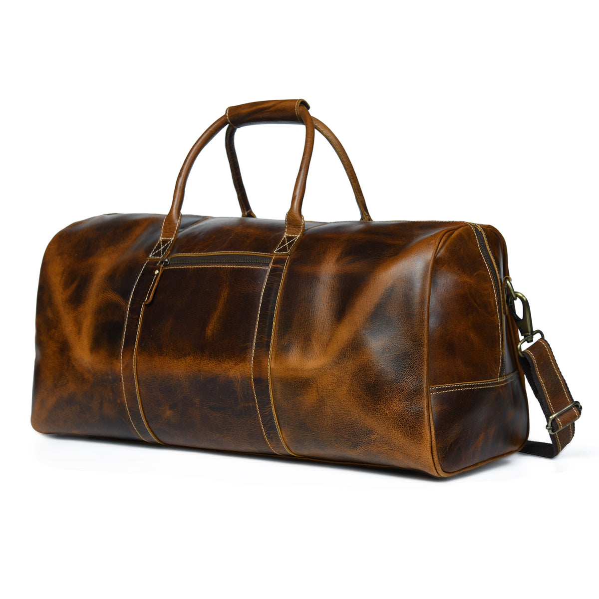 The Buffalo Traveller- Caramel by Classy Leather Bags