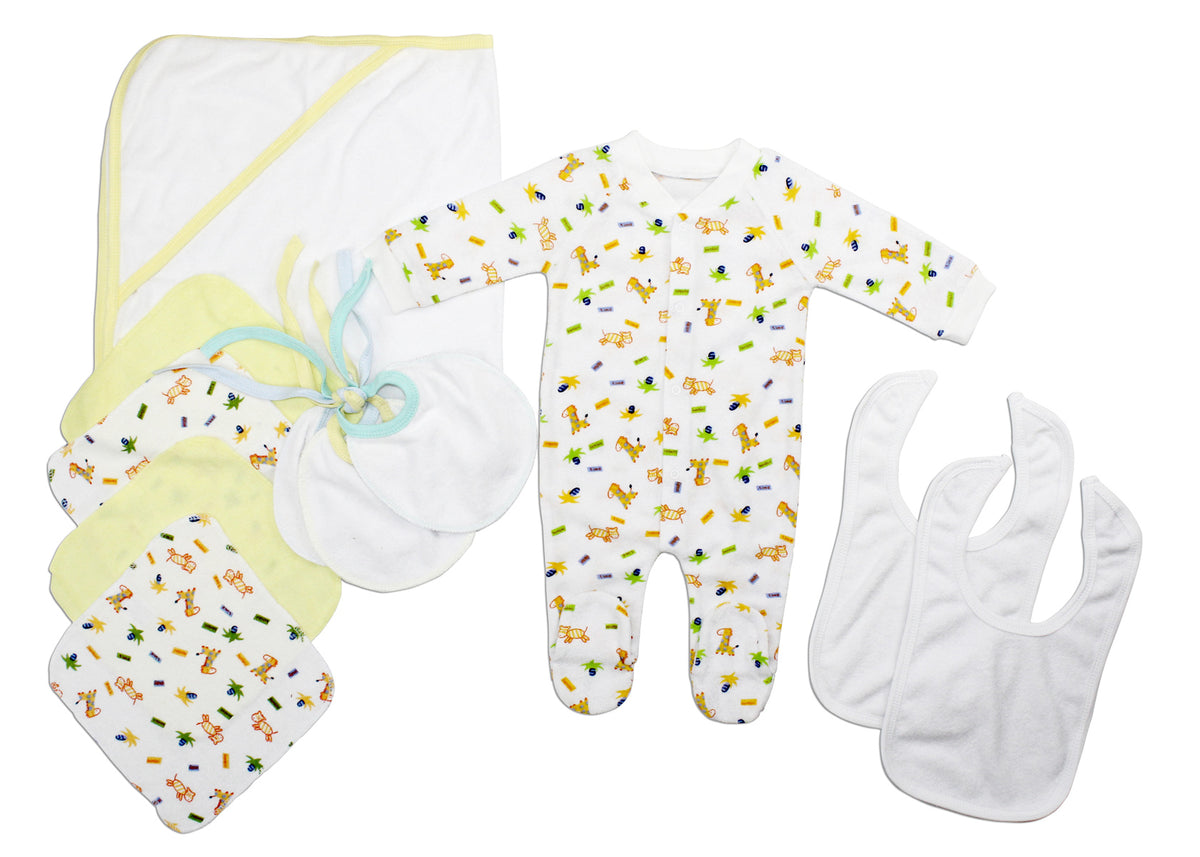 Newborn 11 Piece Layette Set by Emerald Clover