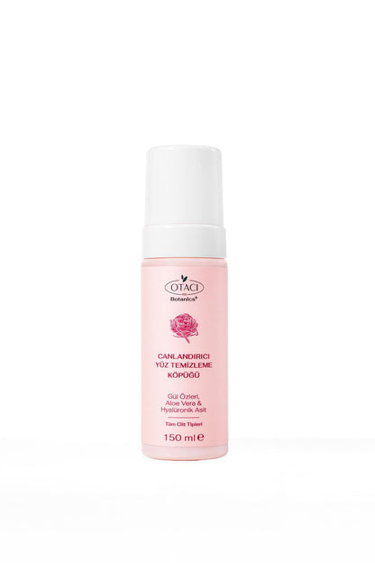 Otacı rose extract facial cleansing foam, 150 ml