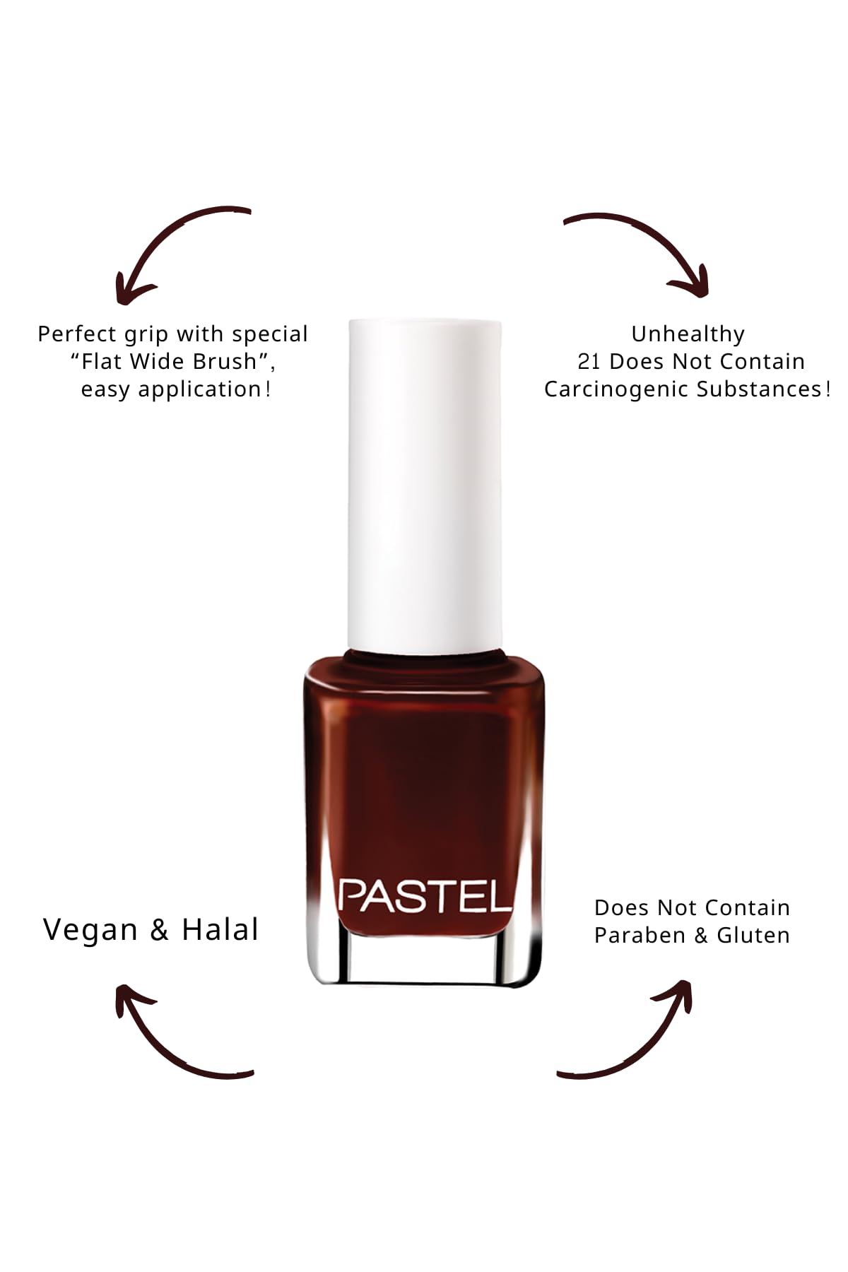 Pastel nail polish 15ml – view 3