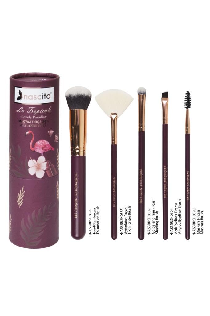 Nascita 5-piece makeup brush set – view 2