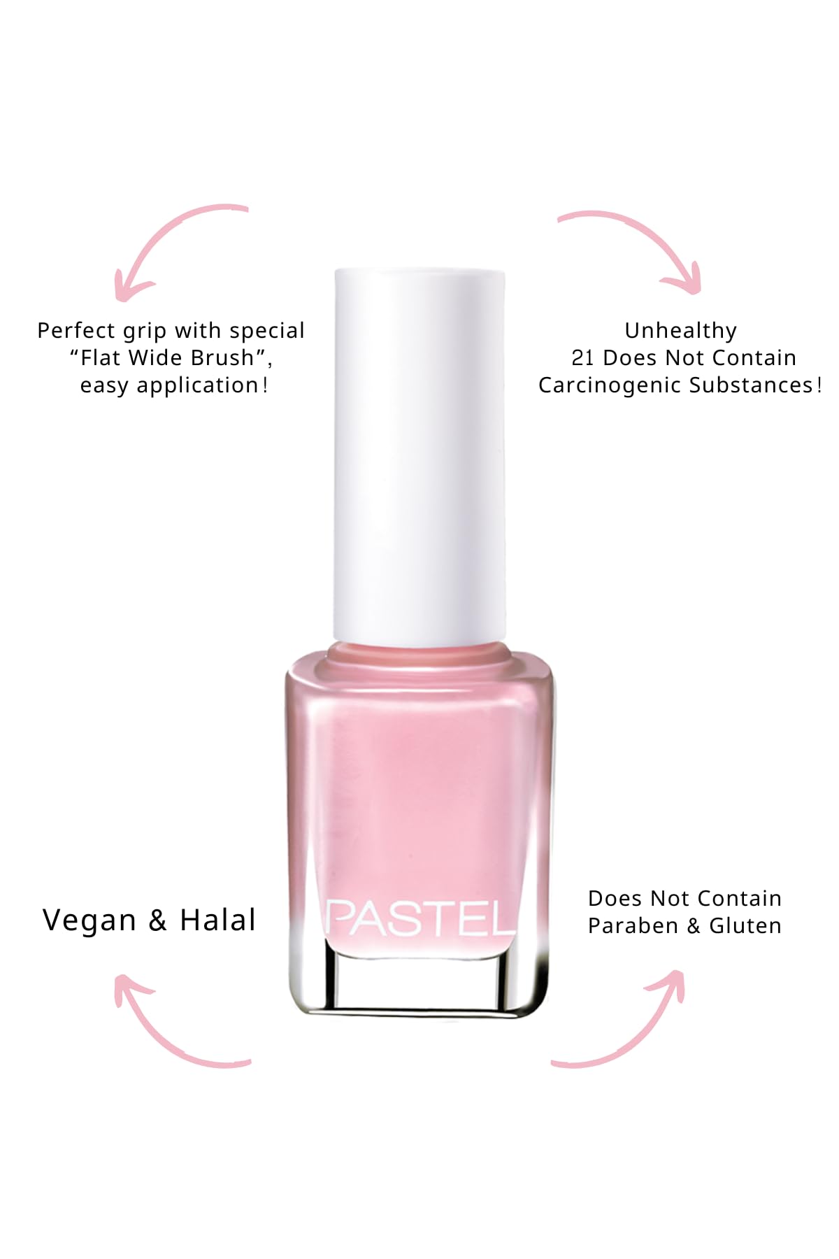 Pastel nail polish 54 – view 3