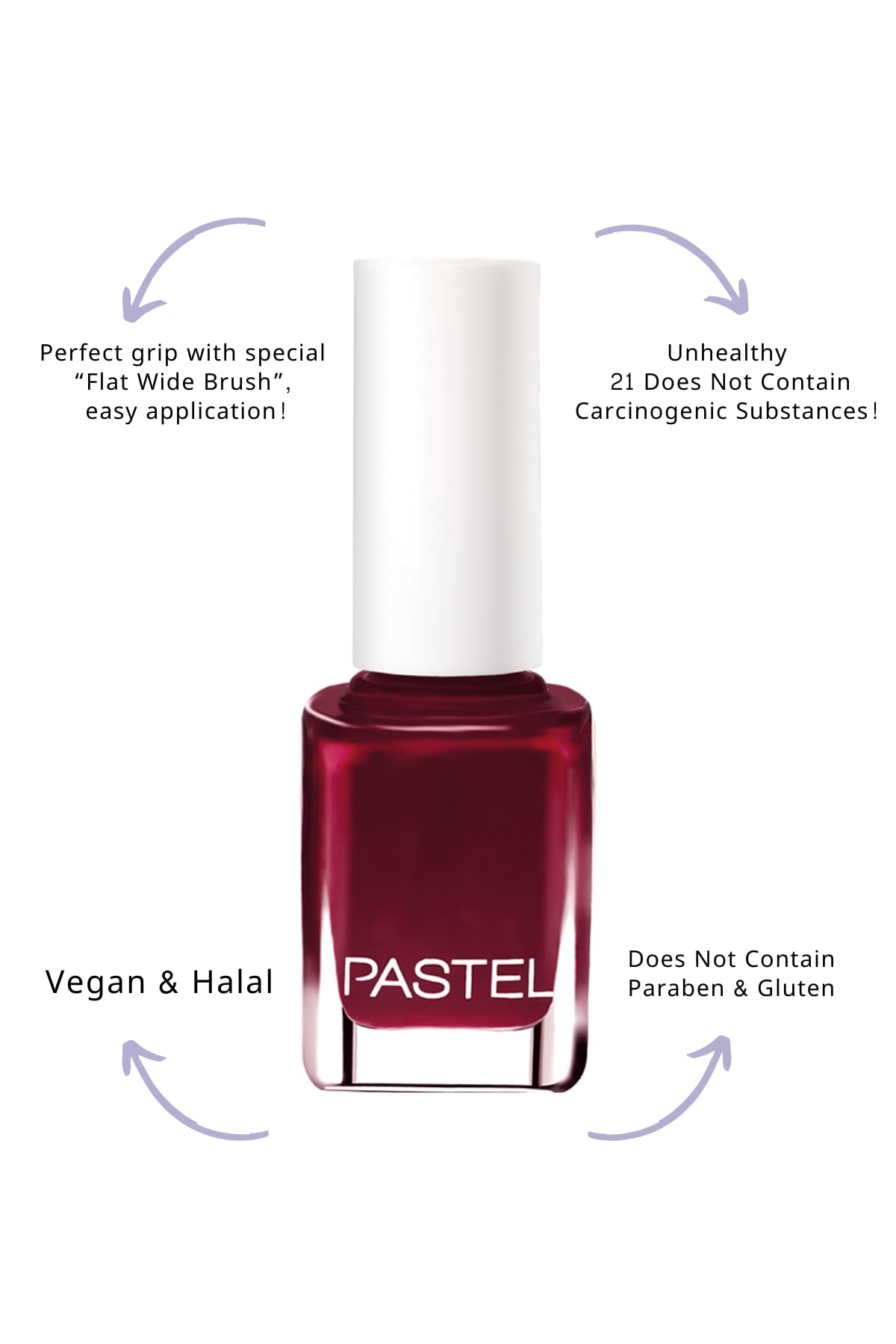 Pastel nail polish shade 39 – view 3