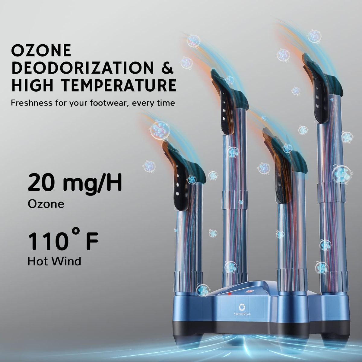 SD20 Boot and Shoe Dryer and Deodorizer with Heat by Airthereal