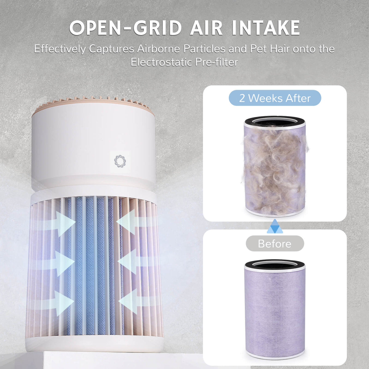 Glory Days AGH400 Pet Air Purifier - European version by Airthereal