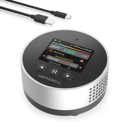 RM-65 Radon Detector for Home Basement by Airthereal