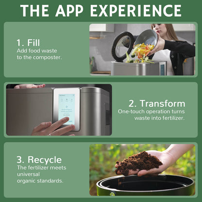 Revive R800 5L WiFi Kitchen Composter by Airthereal