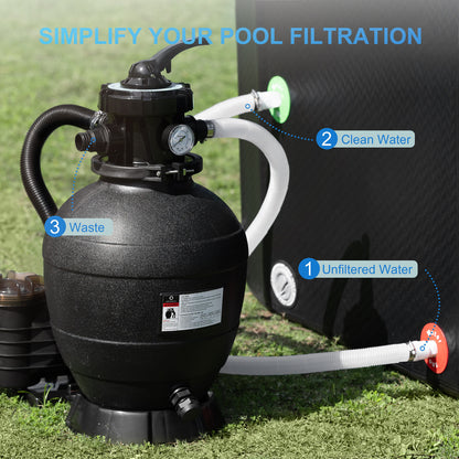 AquaMind Sand Filter Pump by Airthereal