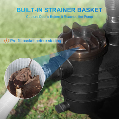 AquaMind Sand Filter Pump by Airthereal
