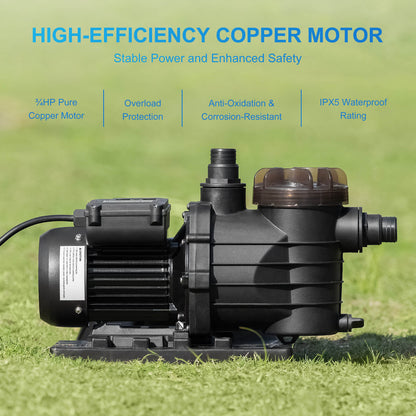 AquaMind Sand Filter Pump by Airthereal
