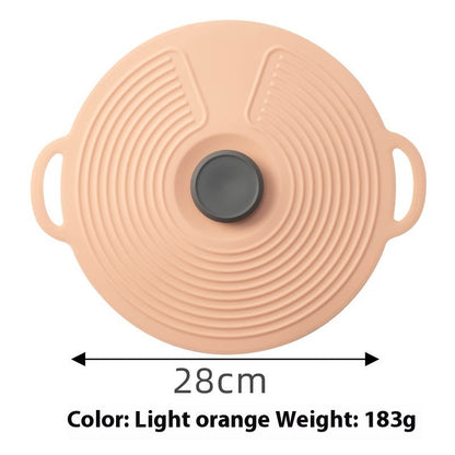 Silicone Pot Cover & Spill-Proof Container Lid by SmartPursue™