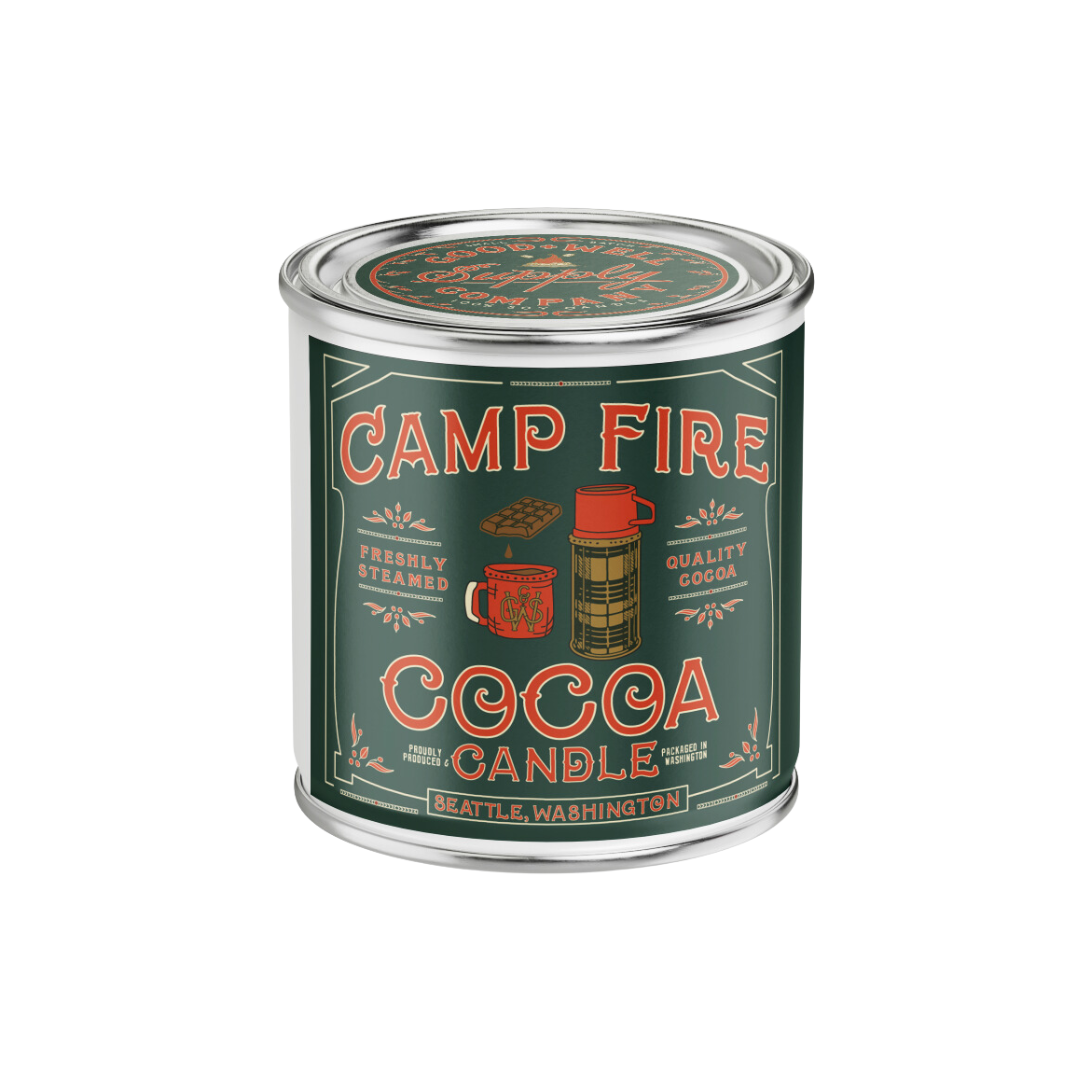Campfire Cocoa Candle by Good & Well Supply Co.