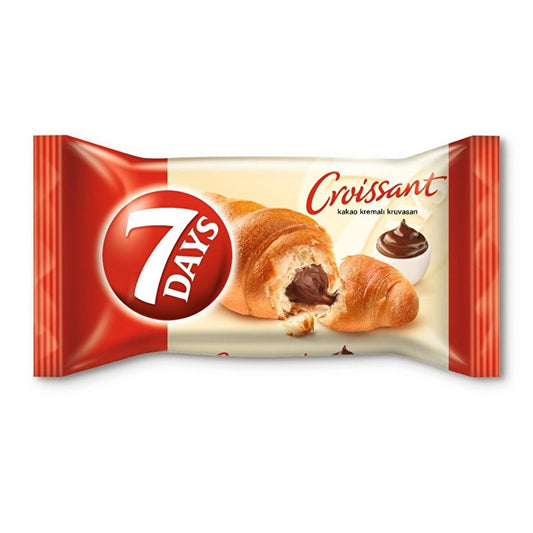 7 Days chocolate cream filled croissant, 60g pack