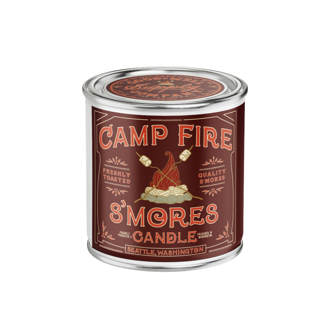 Campfire S'mores Candle by Good & Well Supply Co.