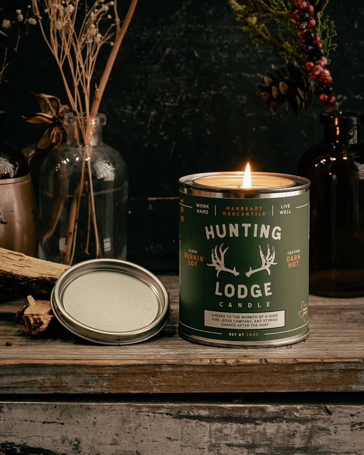 Hunting Lodge Soy Candle | Manready Mercantile by Rust & Cinder