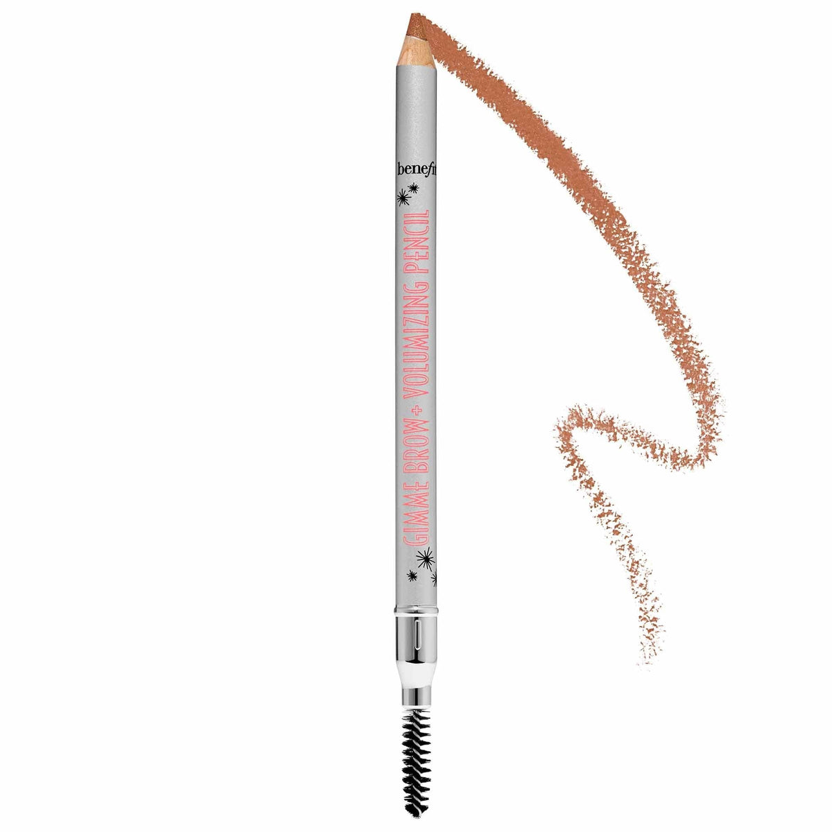 Gimme Brow+ Volumizing Fiber Eyebrow Pencil - Waterproof, Long-Lasting, Chemical-Free Cosmetics by Beauty Care Bag