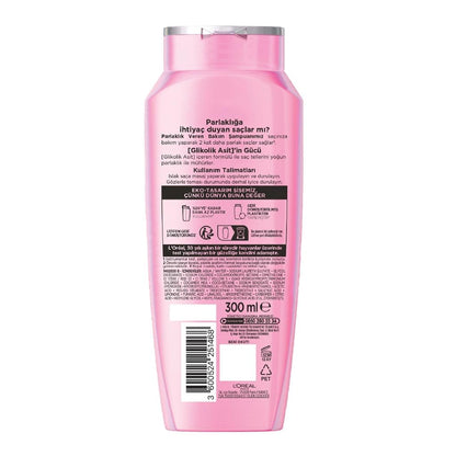 L'Oreal Paris Elseve Glycolic Gloss Shine Shampoo 300ml by Beauty Care Bag