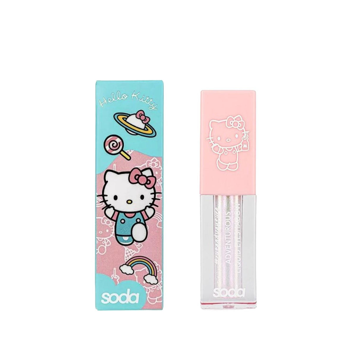 Soda Hello Kitty Adventurous Liquid Eyeshadow 002 - 3.5ml by Beauty Care Bag