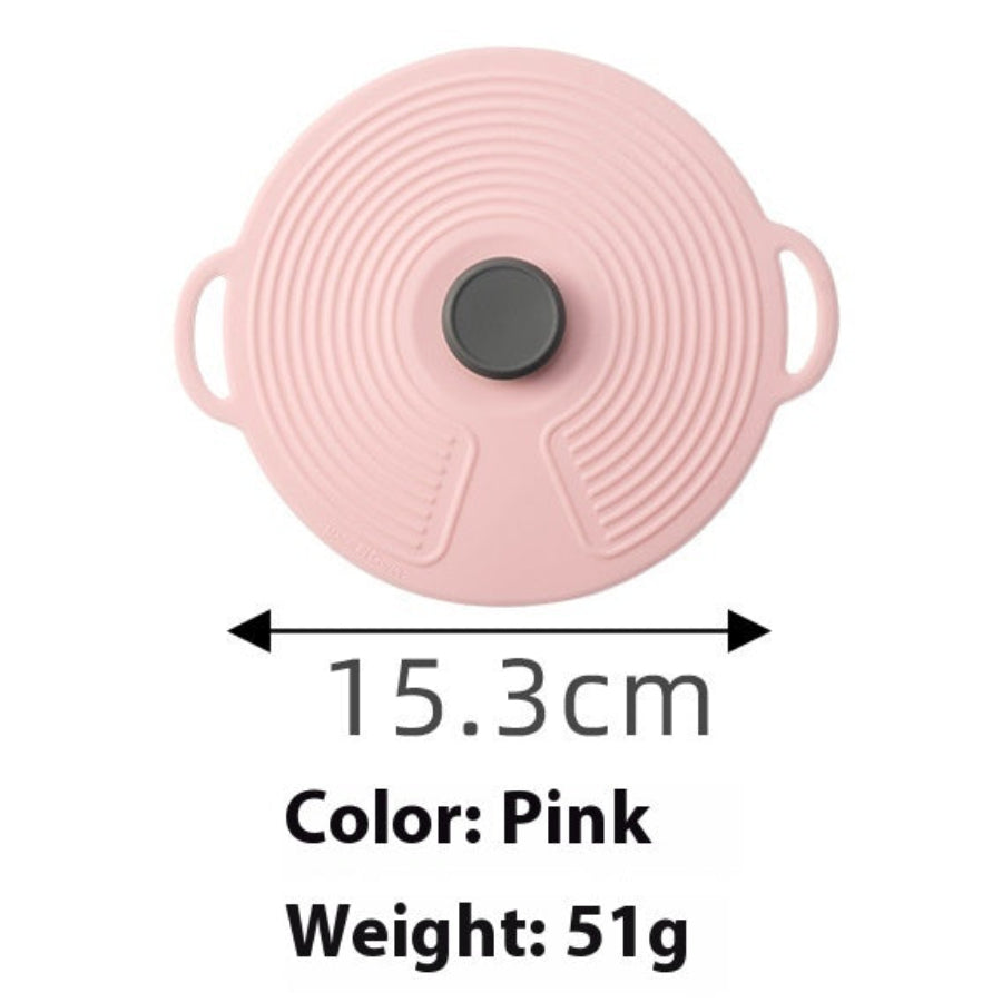Silicone Pot Cover & Spill-Proof Container Lid by SmartPursue™