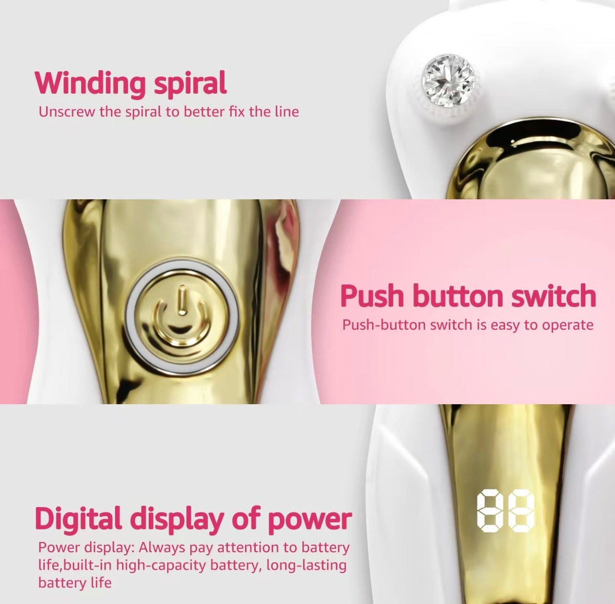 SmoothSkin Threading Epilator Device by V.I.P Digital Presence