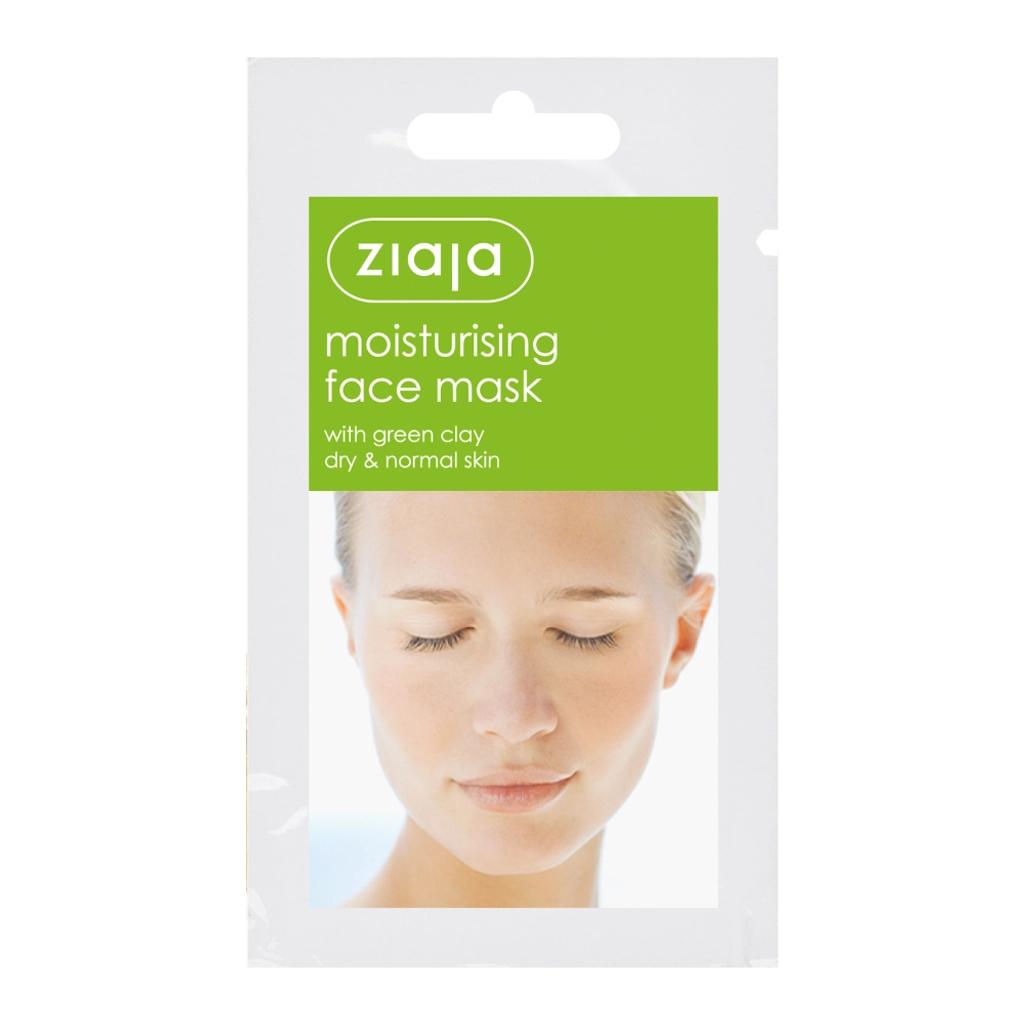 Ziaja Green Clay Moisturizing Face Mask for Dry Skin 7 ml by Beauty Care Bag