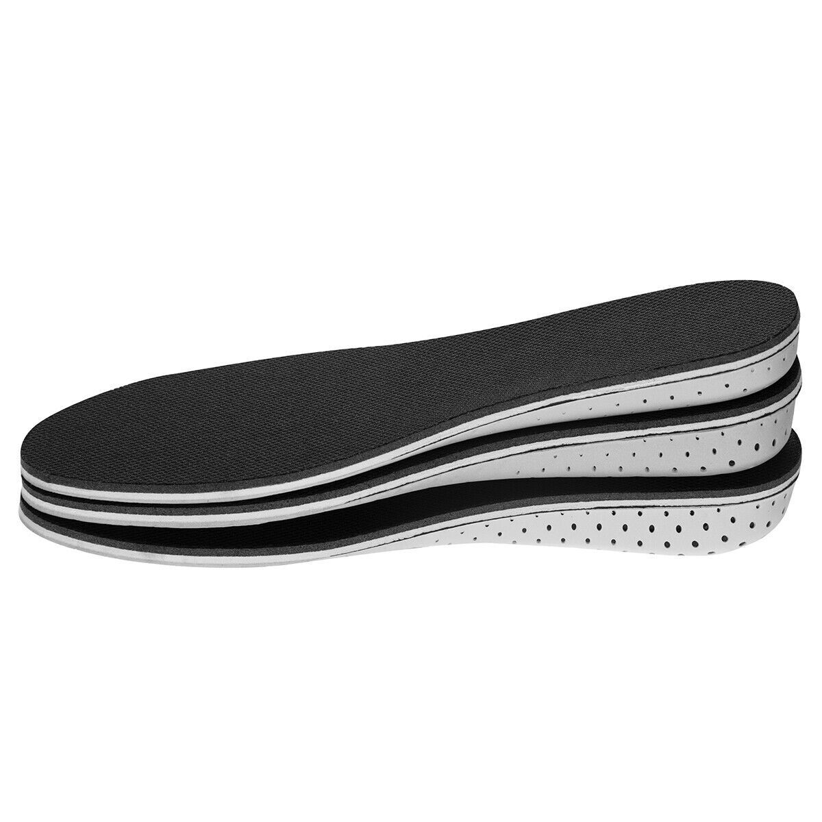 Men Women Invisible Height Increase Insoles Heel Lift Taller Shoe by Puce Gaia