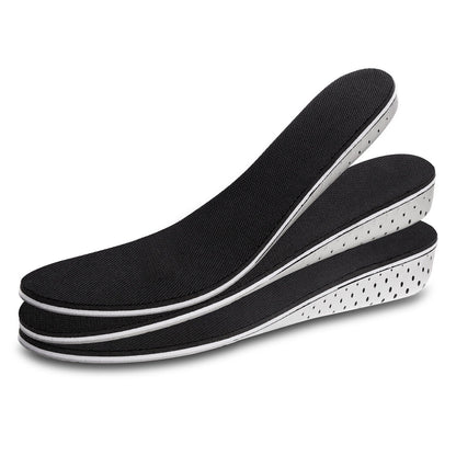 Men Women Invisible Height Increase Insoles Heel Lift Taller Shoe by Puce Gaia