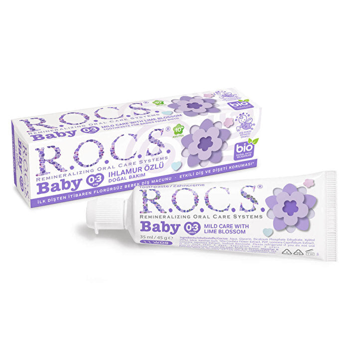 ROCS Baby linden toothpaste – view 2