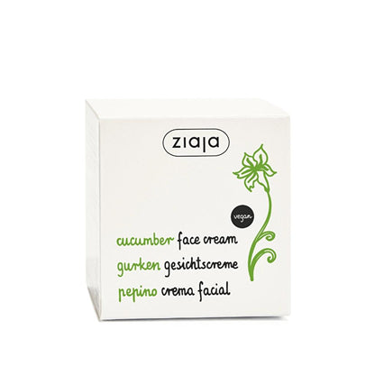 Ziaja Cucumber Face Cream for Oily & Combination Skin 50 ml by Beauty Care Bag