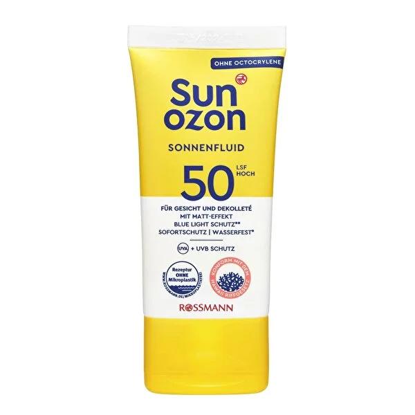 Sunozon 50 SPF Anti-Aging Sunscreen Face Cream - Waterproof, UVA & UVB Protection by Beauty Care Bag