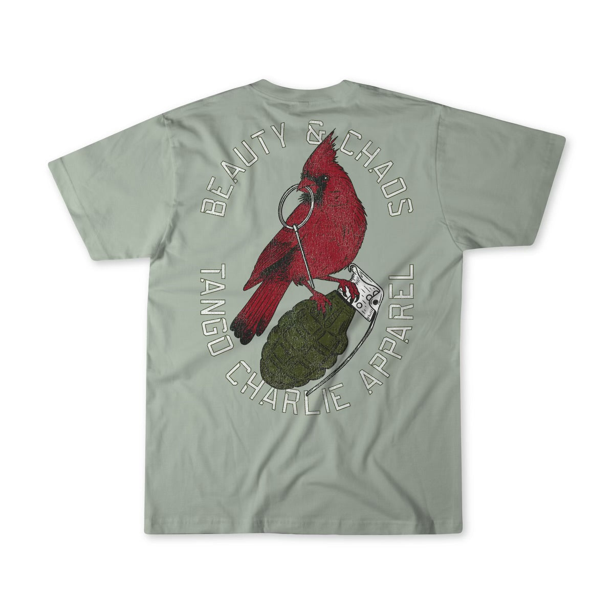"Beauty and Chaos 2.0"- Tee by Tango Charlie Apparel