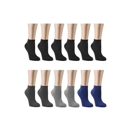 Ozzy Socks Men's Bamboo Seamless Socks - 12 Pack, Comfortable, Eco-Friendly, Colorful Designs for Men by Beauty Care Bag